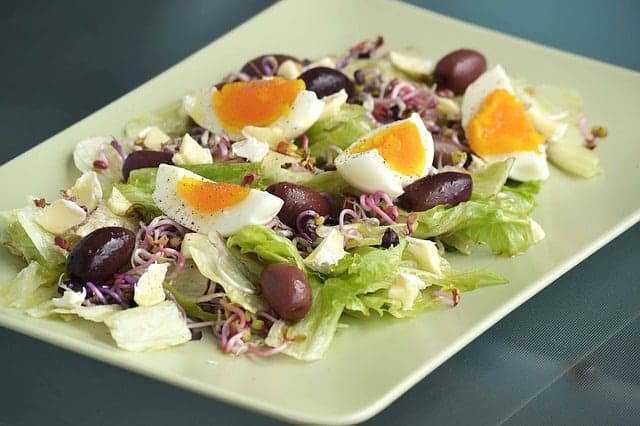 huevos
ensalada