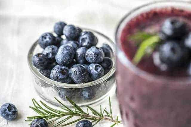 blueberries, cocktail