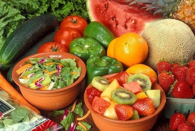 frutas y verduras