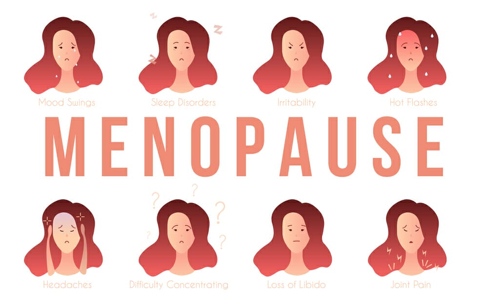  síntomas de la menopausia